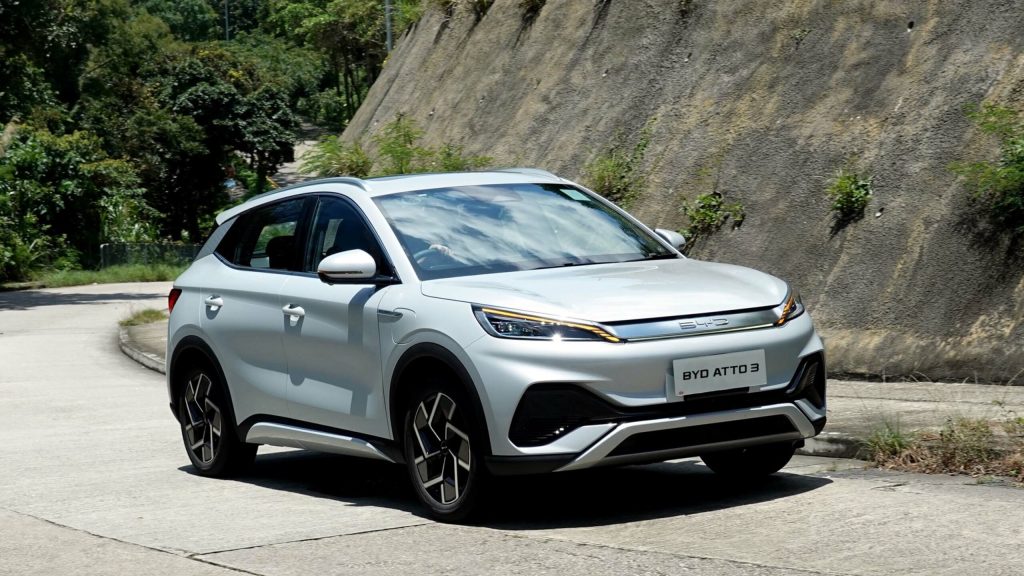 Mașină electrică chinezească BYD