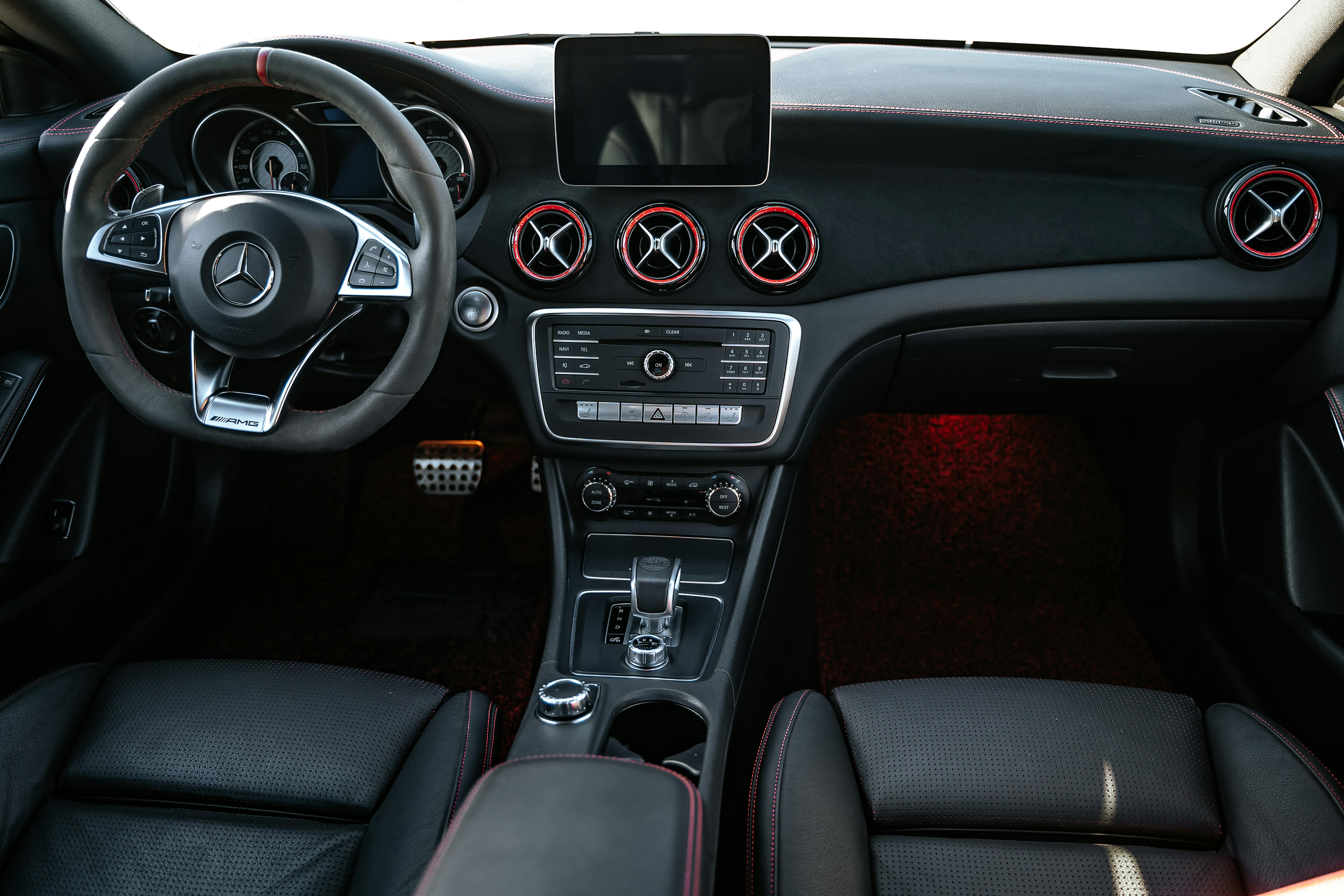 Interior curat al mașinii